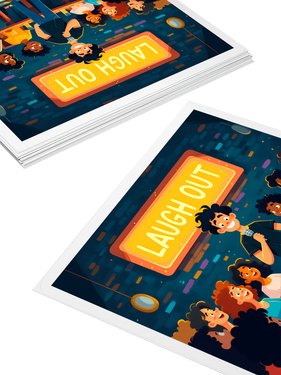 Laugh Out Loud Comedy Club – Hilarious Night Sticker product image (12)