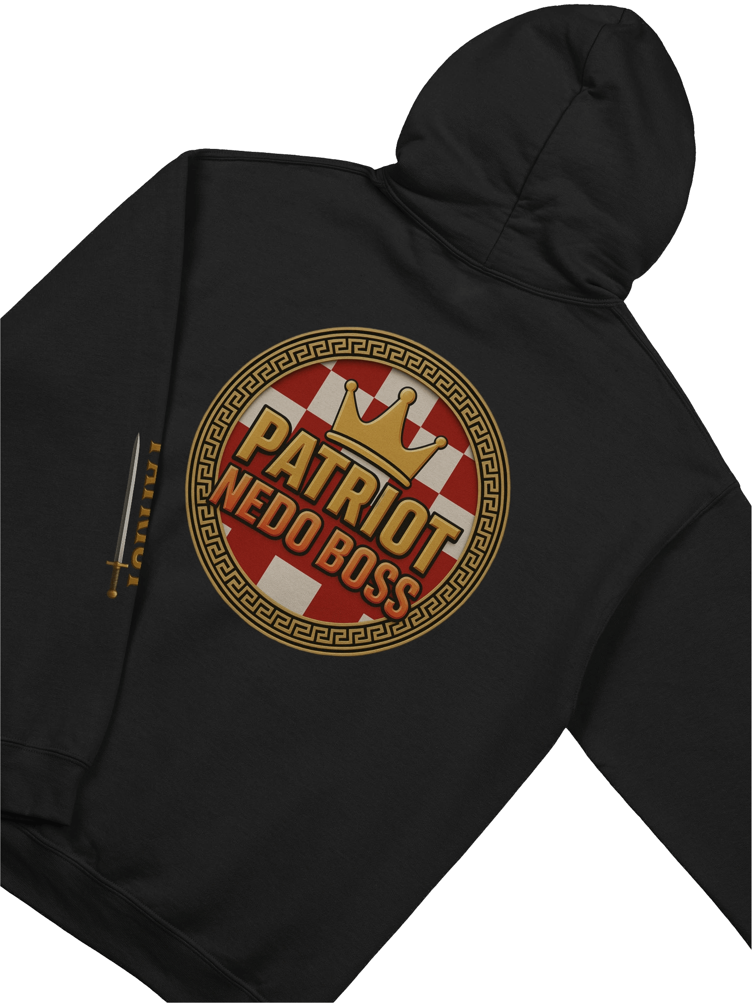Royal Checkered Crown Hoodie product image (4)