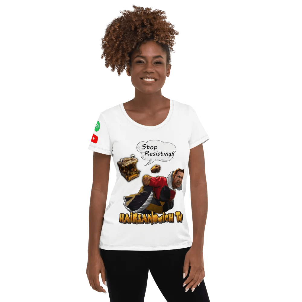 Stop Resisting - Female Athletic Tee product image (7)