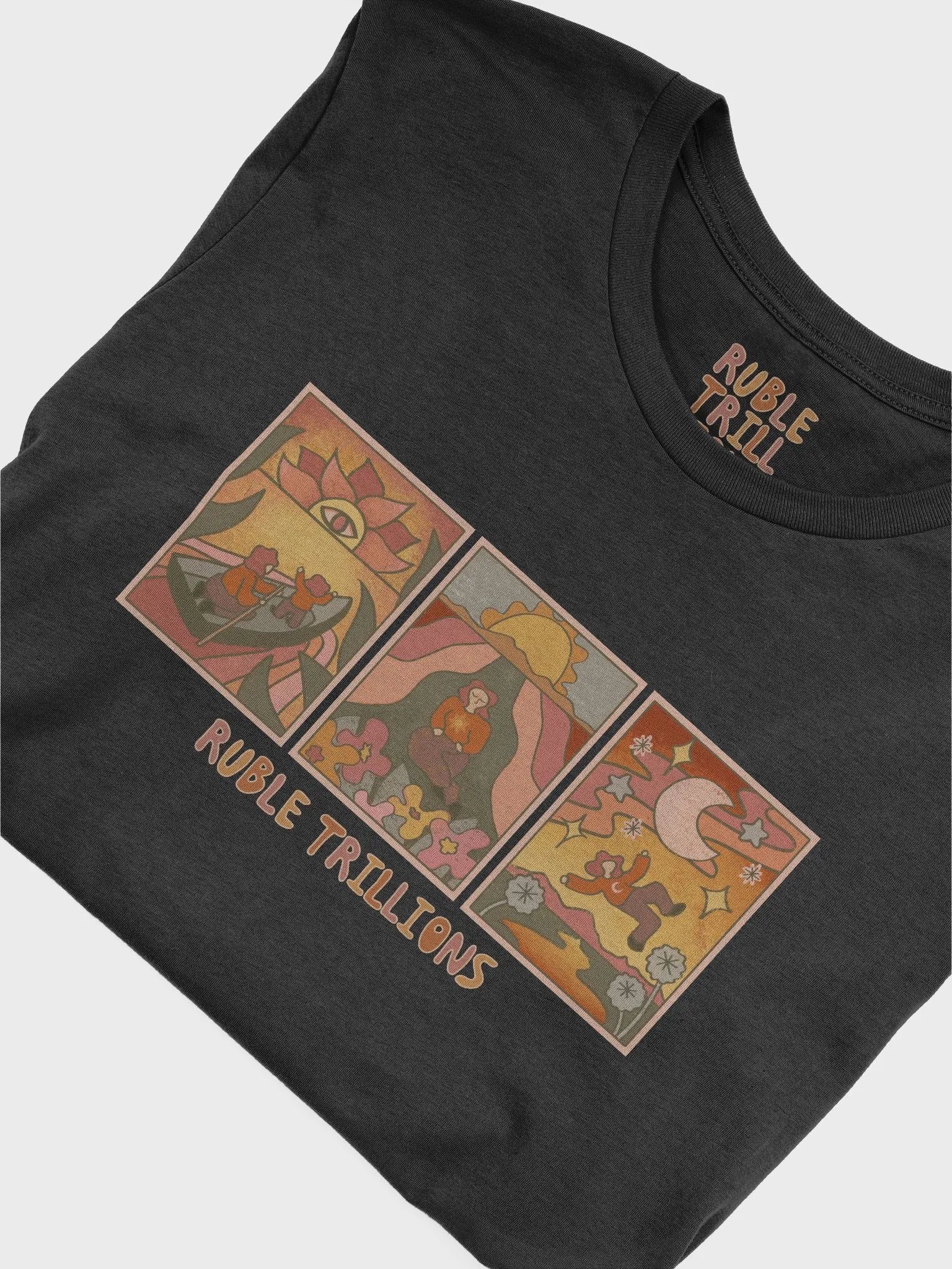 Tarot Trio with Celestial Sleeves - Bella+Canvas Supersoft Tee product image (5)