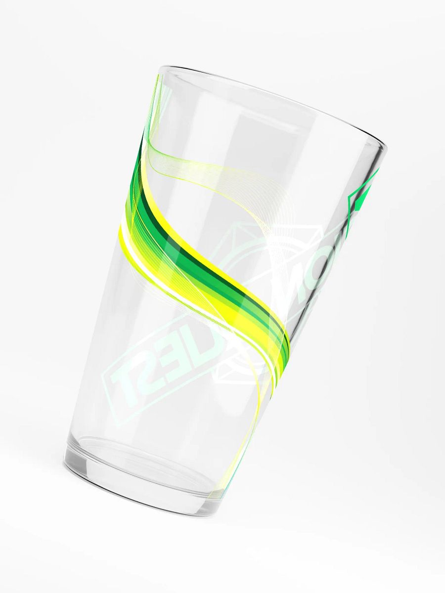 Vision Quest Green Pint Glass product image (6)