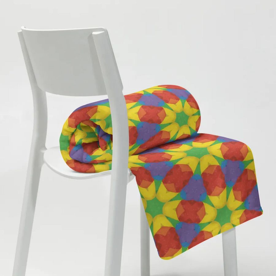 Cozy Rainbow Blanket for Kids product image (8)