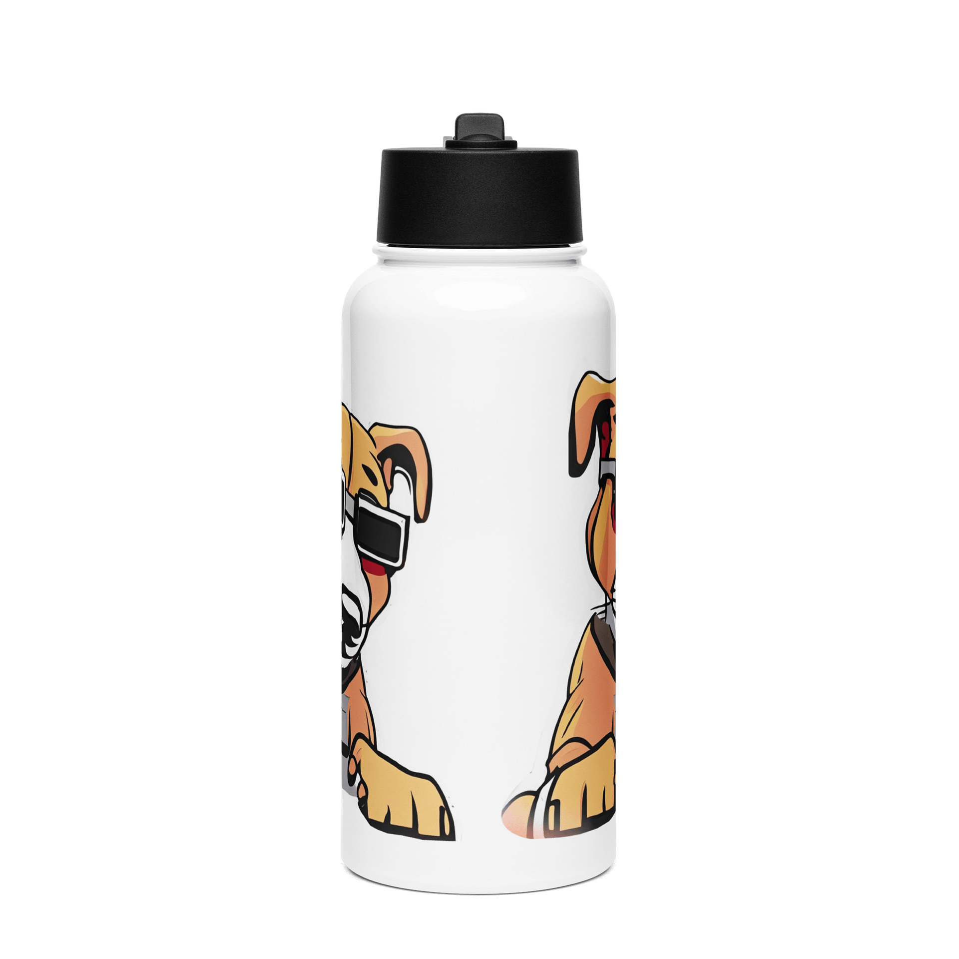 ItzDogo Stainless Steel Water Bottle with a Straw Lid product image (3)