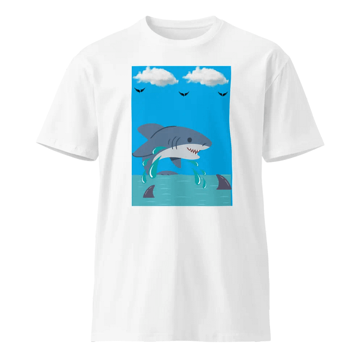 Splashy Shark Unisex Tee product image (1)