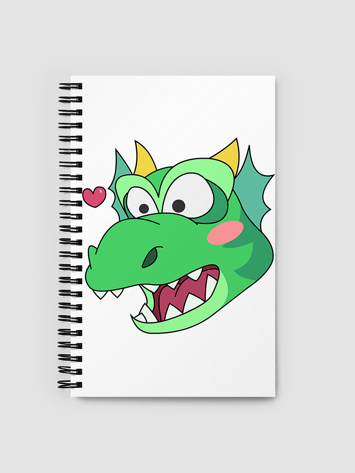 Love Green Dragon Spiral Notebook product image (1)