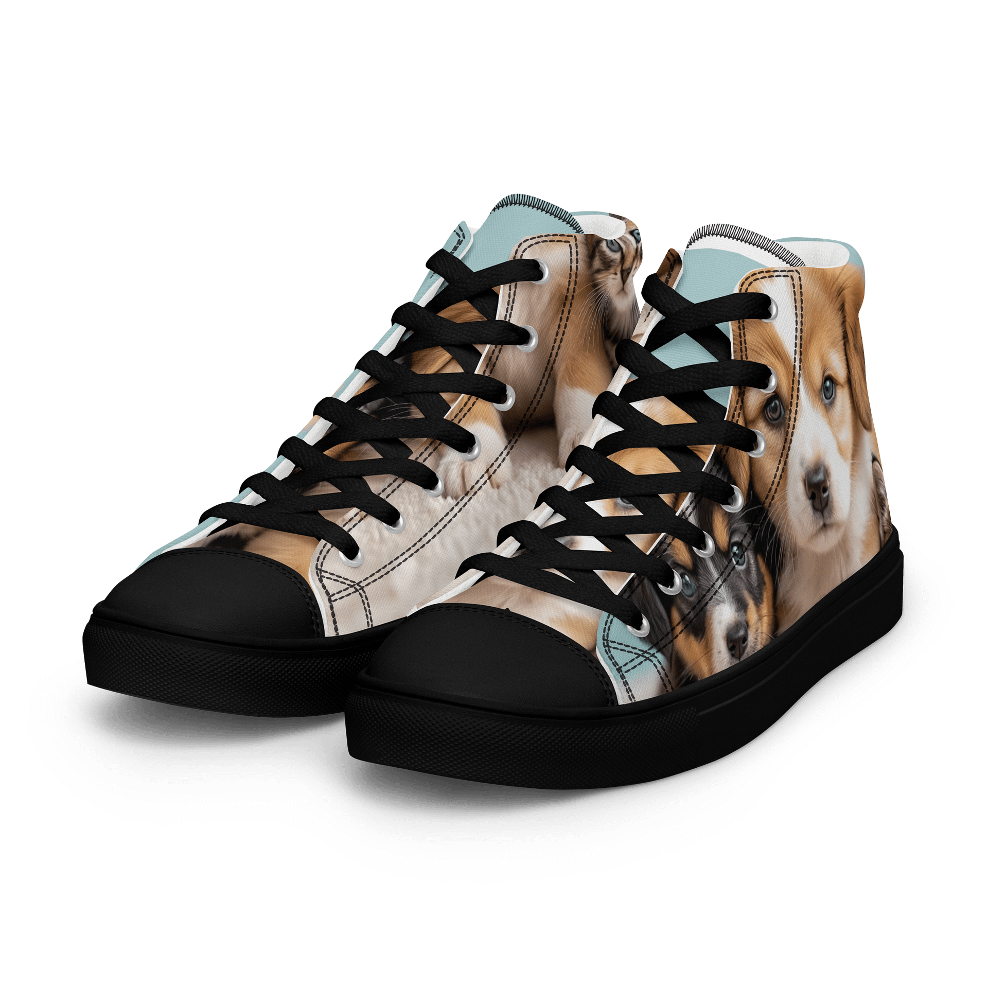 Pawsitively Adorable High Top Canvas Shoes product image (6)