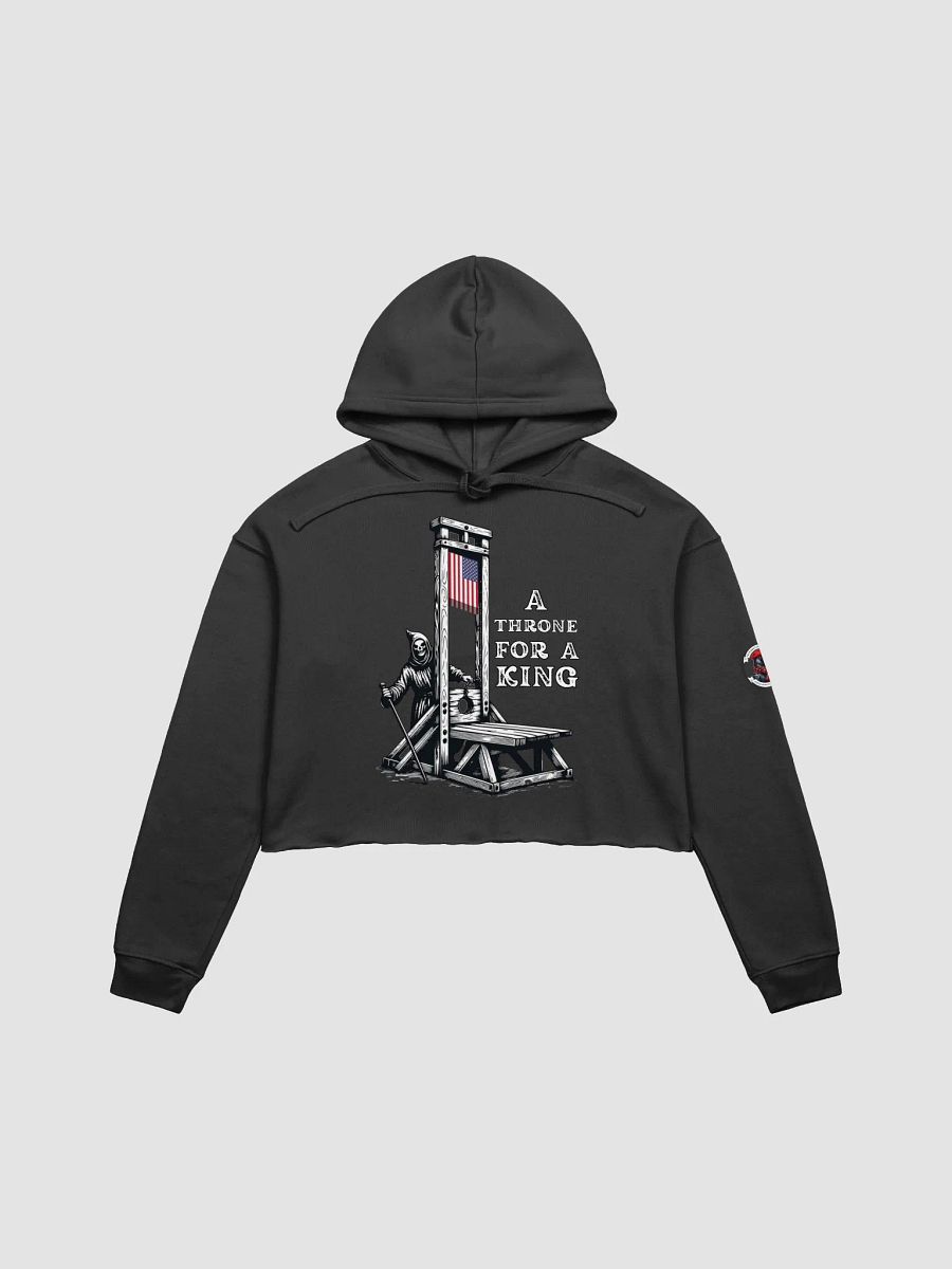LIMITED - JUNE 2025 - FLAG DAY - NO KINGS - Crop Top Hoodie product image (1)