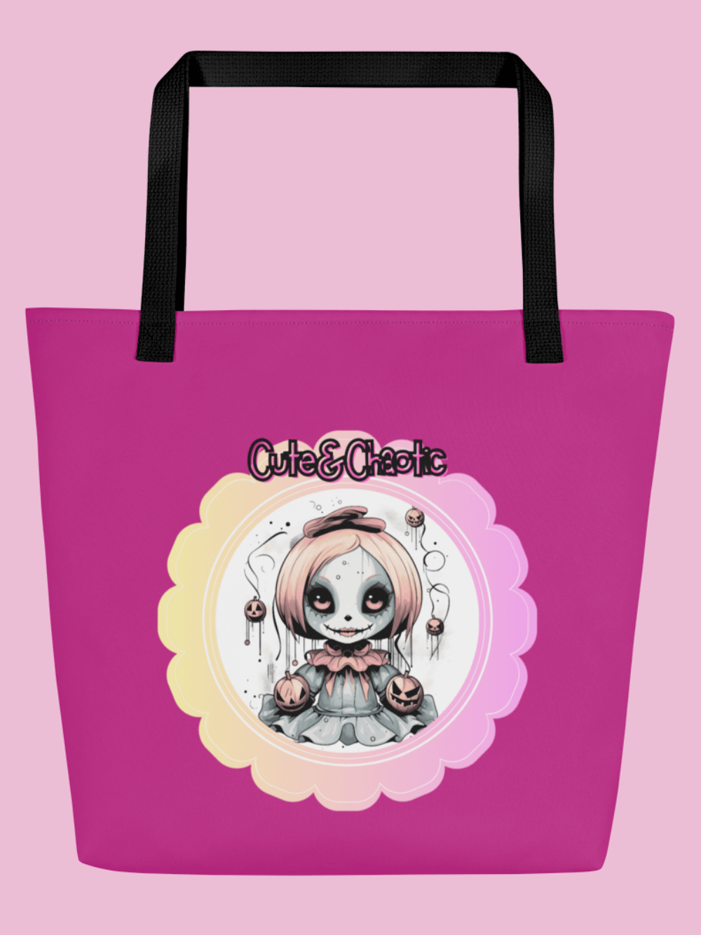Cute & Chaotic All-Over Tote Bag product image (2)