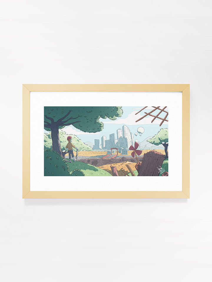 Defence of Hope | Frame Matte Poster 18inx12in product image (1)