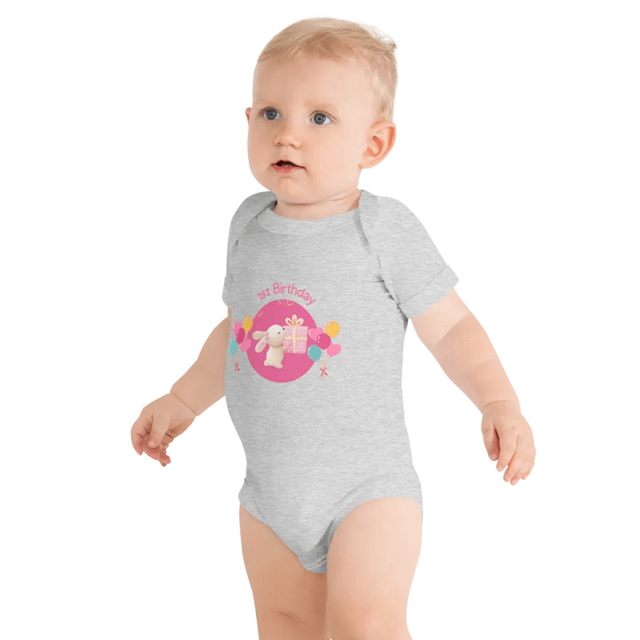 Bunny Birthday Bash Onesie product image (38)