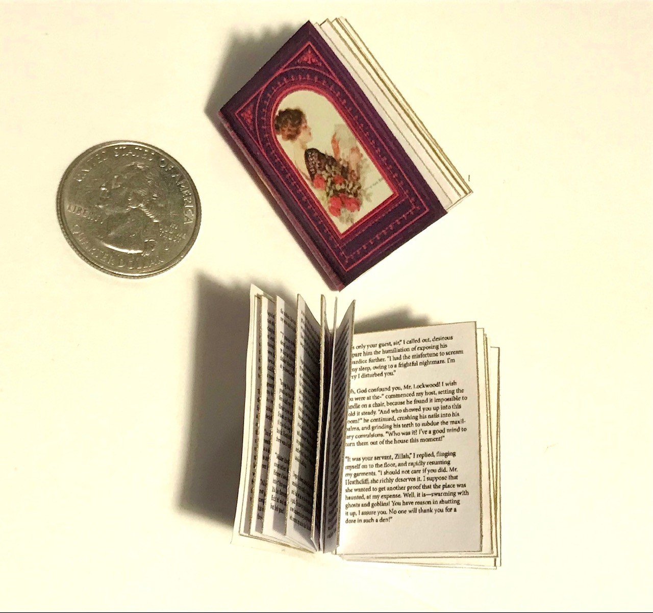 1:6 scale printable PDF books for 12
