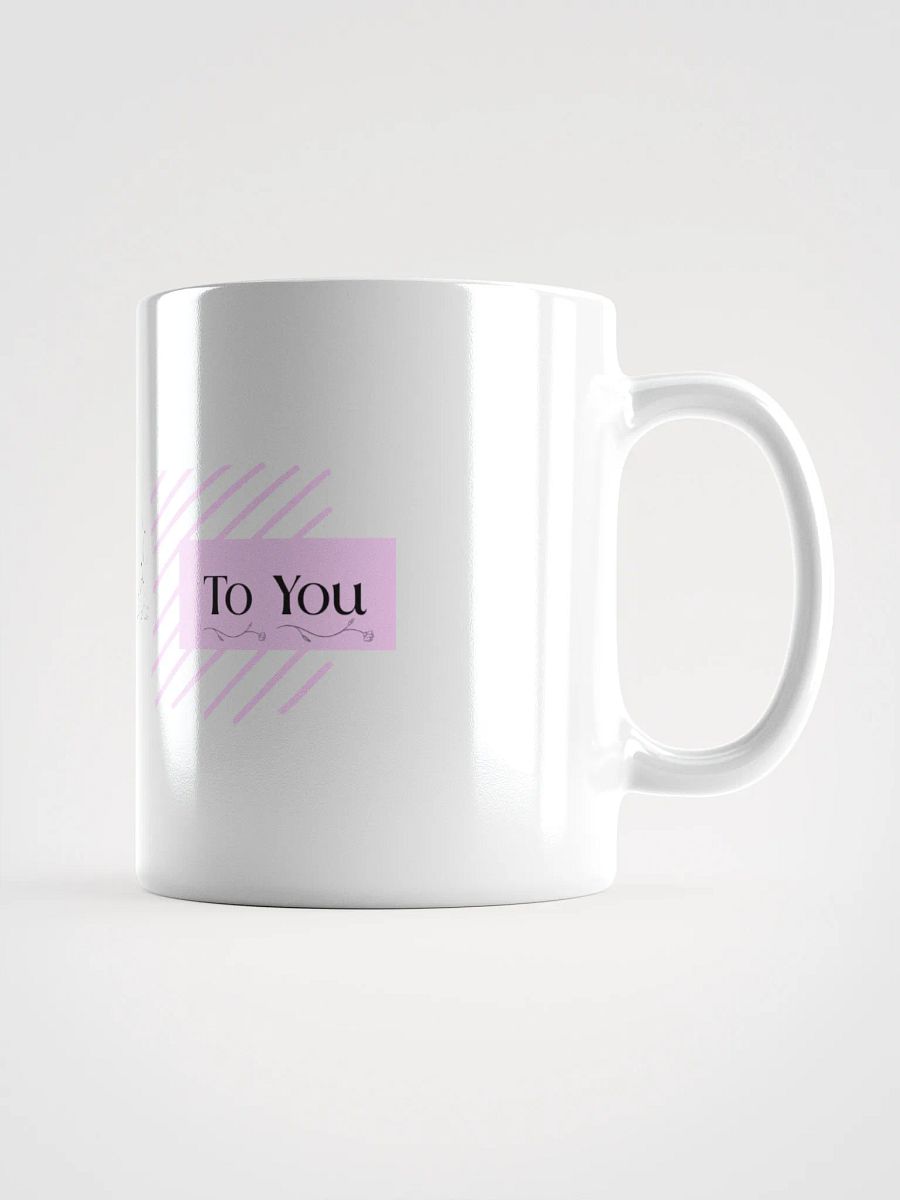Pink/White Coffee Mug: Be Kind To You product image (1)
