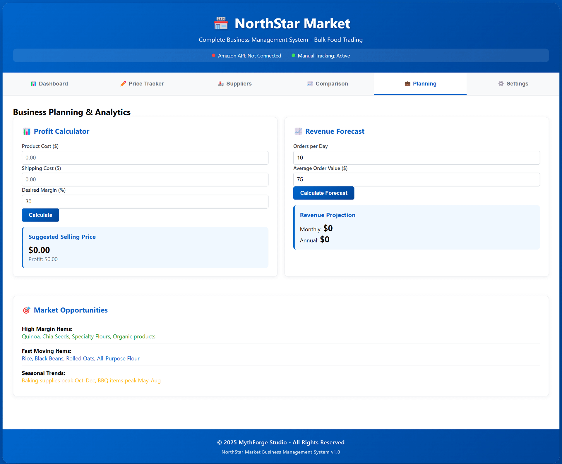 NorthStar Market: Bulk Food Tracker product image (6)
