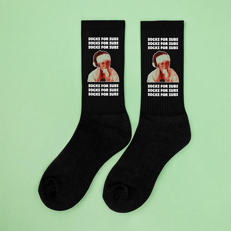 SOCKS FOR SUBS | SOCKS BLACK product image (5)