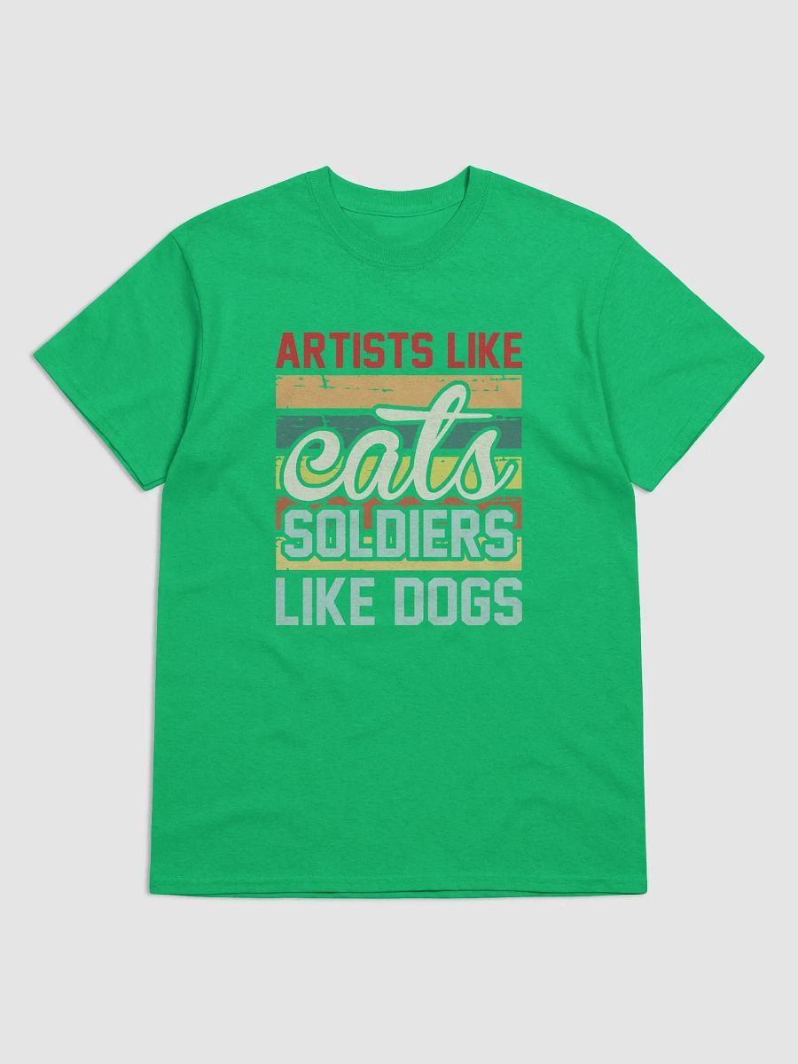 Artists like cat soldiers like dogs product image (17)