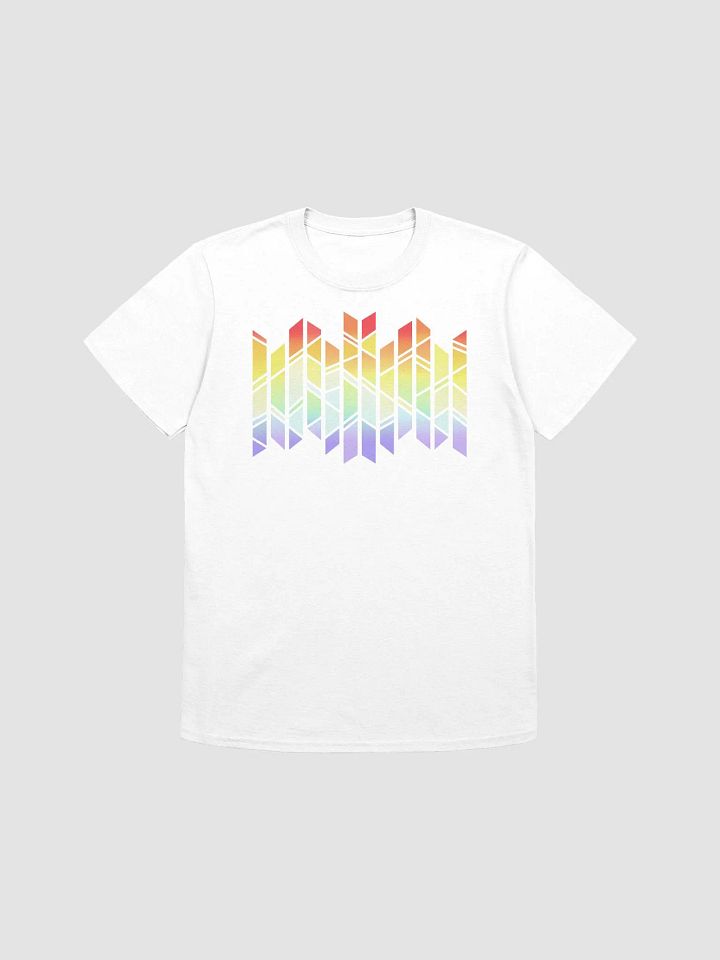 PRISMAGIC STAINED GLASS RAINBOW TEE (WHITE) product image (1)