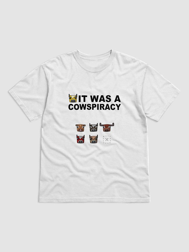 Moobloom Cowspiracy T-Shirt product image (1)