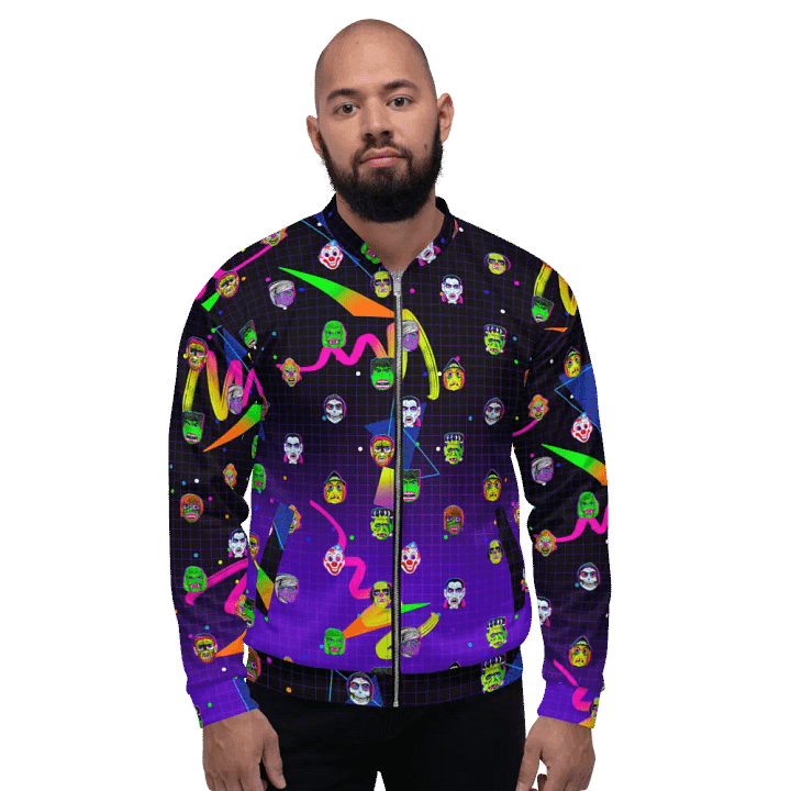Horror Icons Bomber Jacket product image (1)