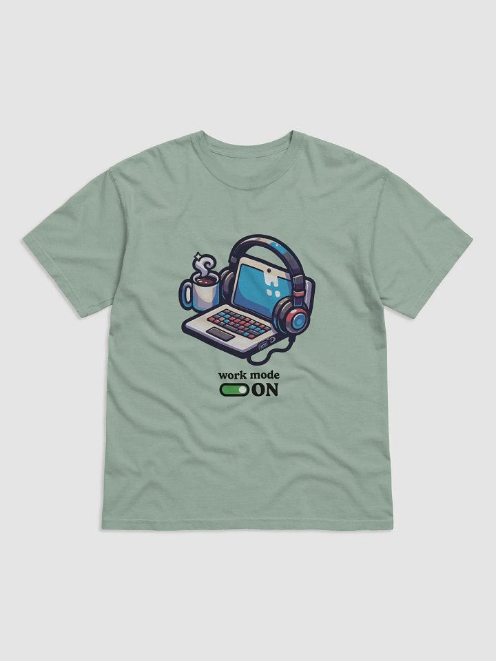 Work Mode On T-shirt product image (1)