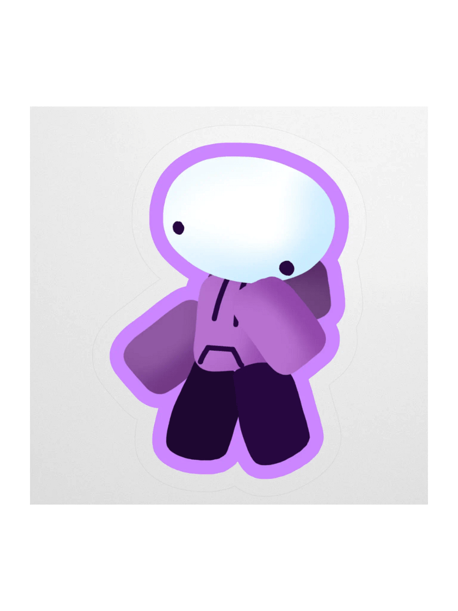 bon "thinking" sticker product image (3)