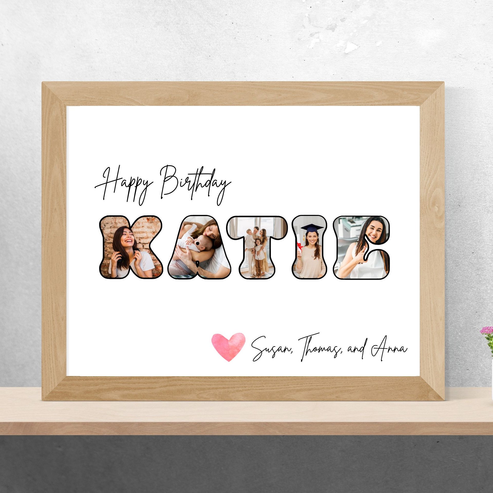 Fat and Fun Alphabet (A - Z) Single Frame Canva Templates product image (2)