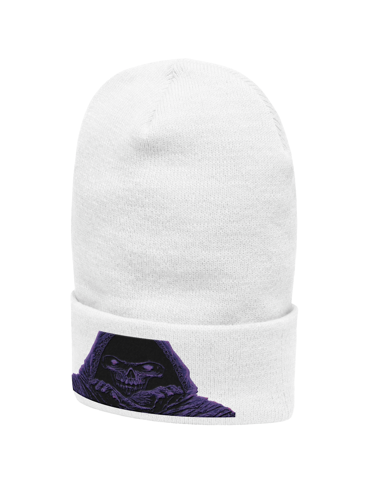 Neon Reaper Beanie - White Edition product image (2)