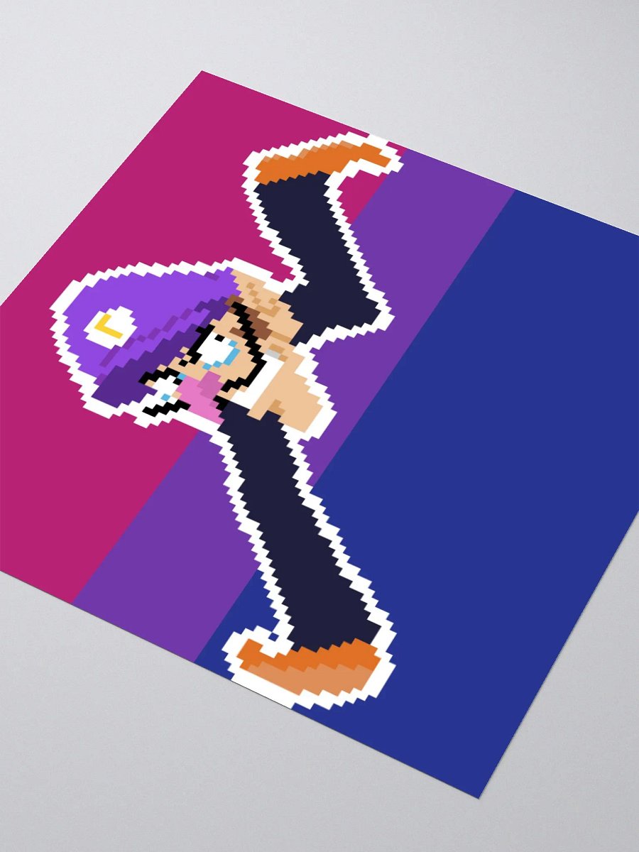 Bisexual Waluigi /// Sticker product image (9)