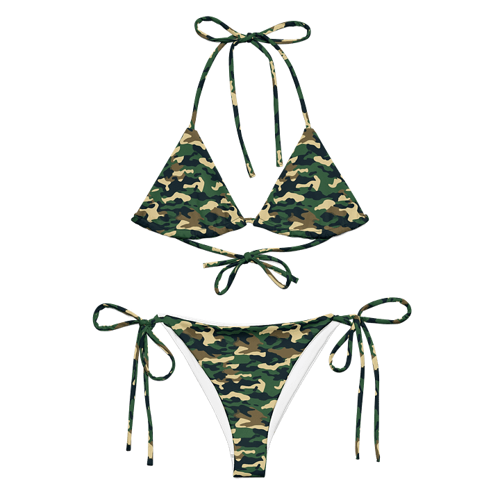 Classic Camo Print Bikini Set product image (1)