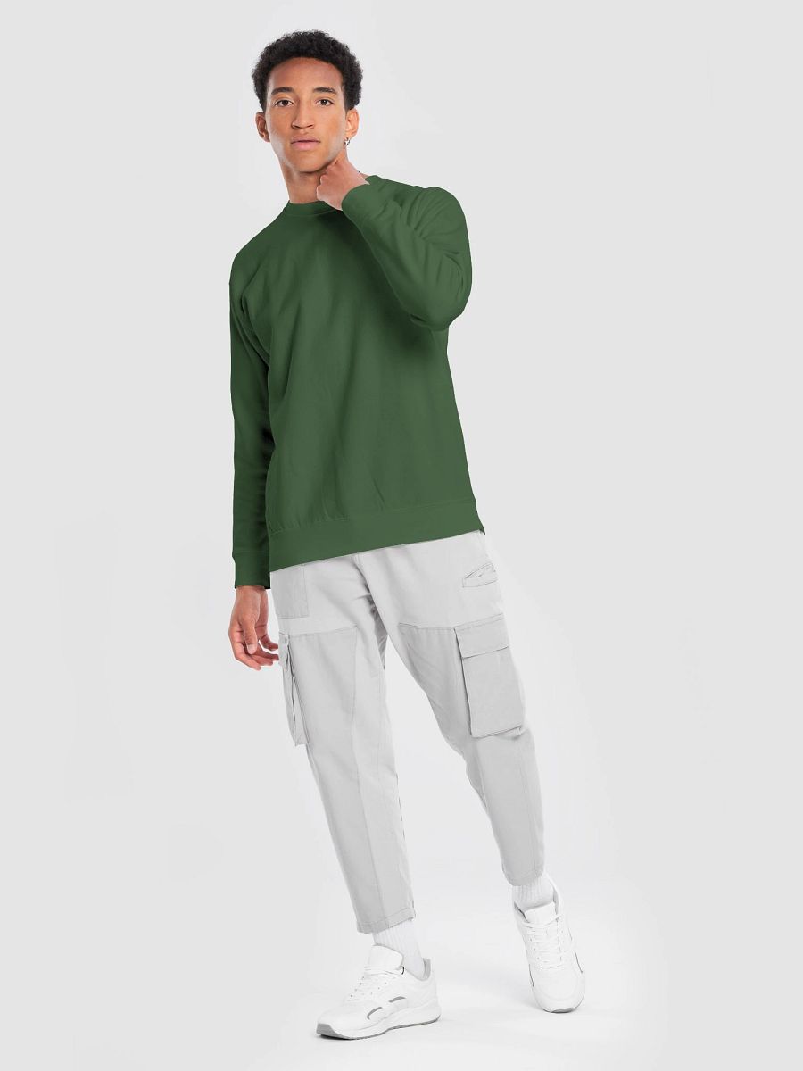 Plain Color Forest Green Sweatshirt product image (3)