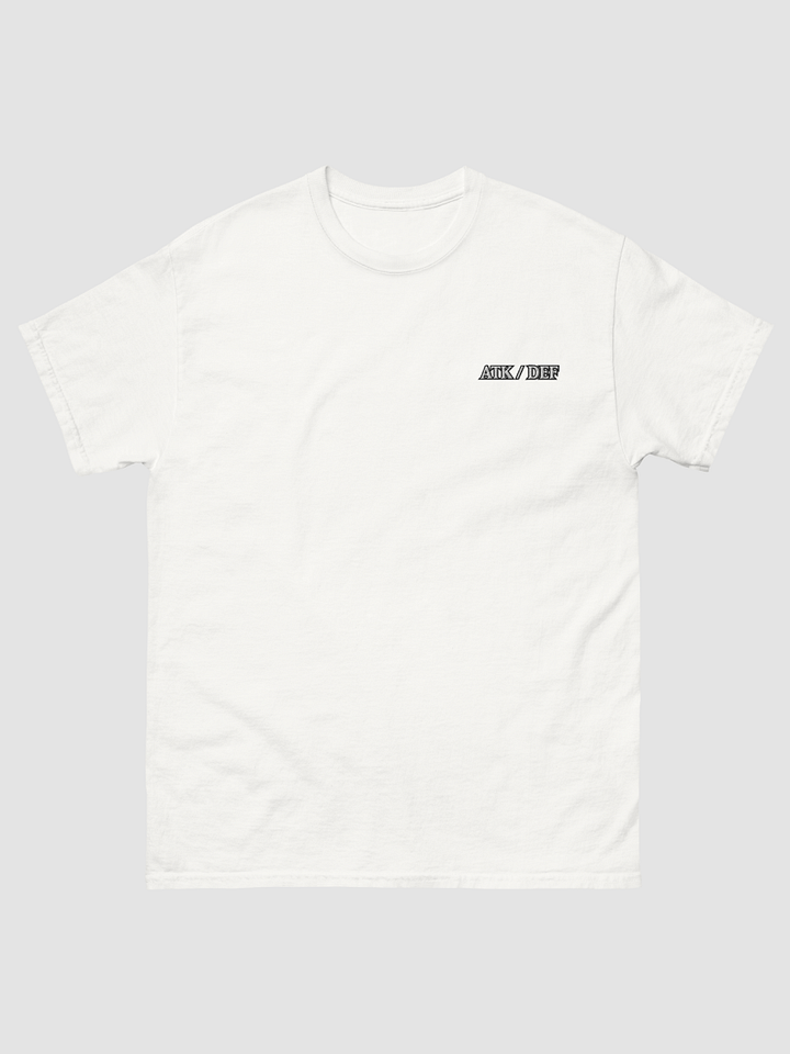 ATK / DEF - Embroidered T-shirt product image (1)