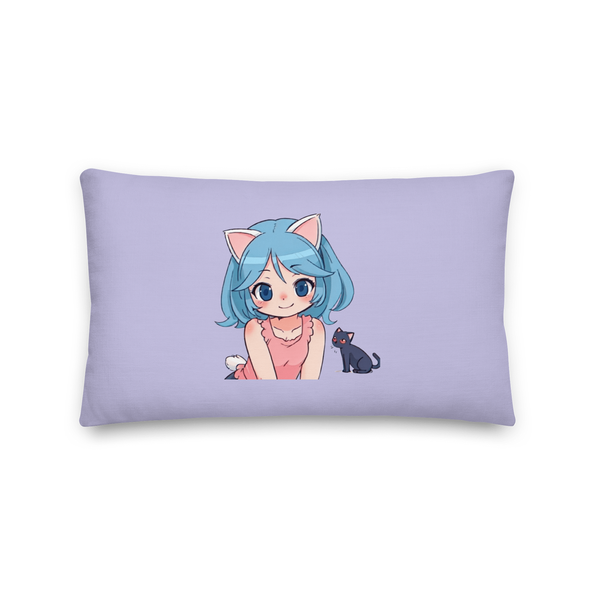 Whimsical Cat-Eared Dreamer Pillow product image (5)