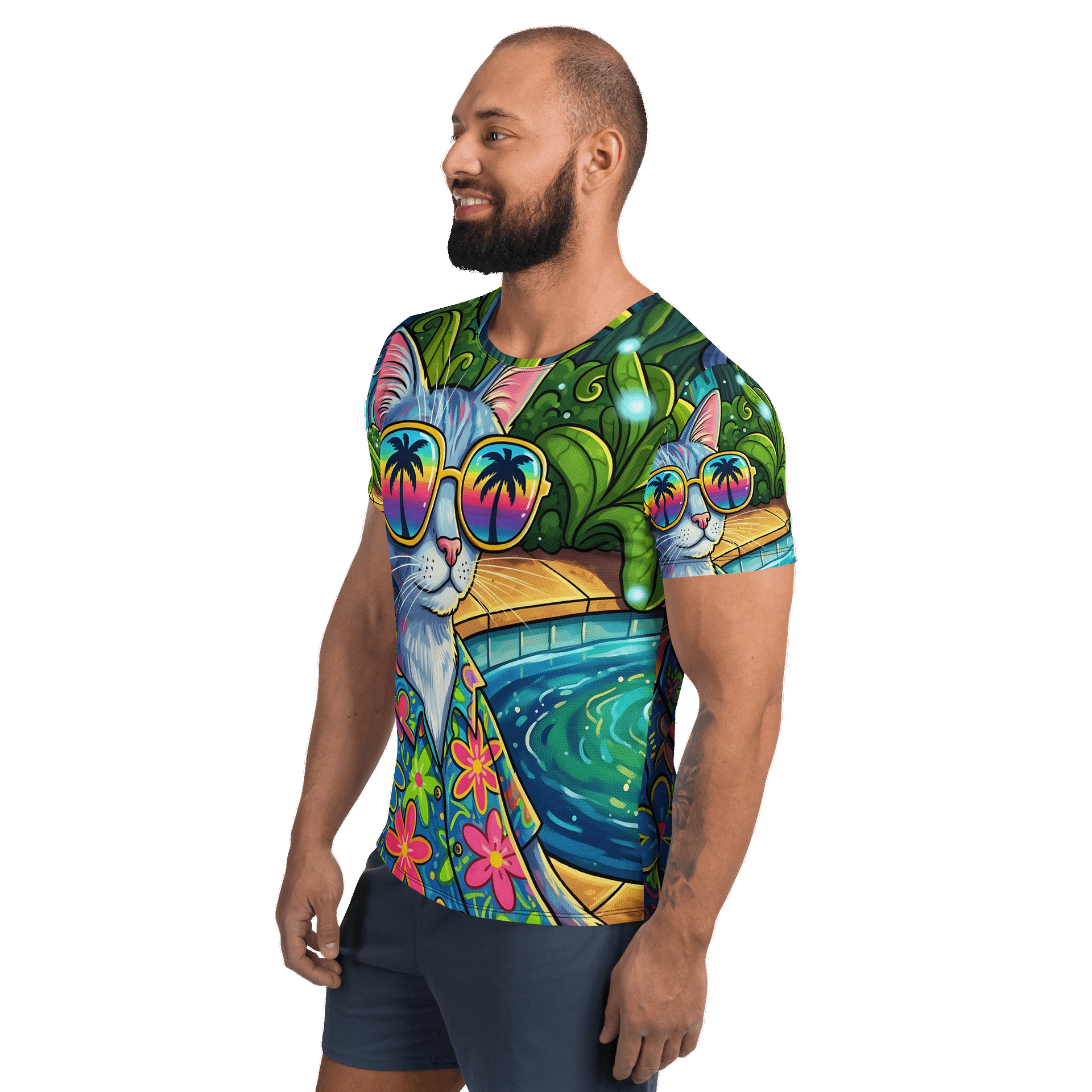 Team Spirit All-Over Athletic Tee product image (3)