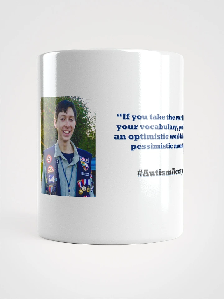 Glossy Mug with Quote 3 product image (1)