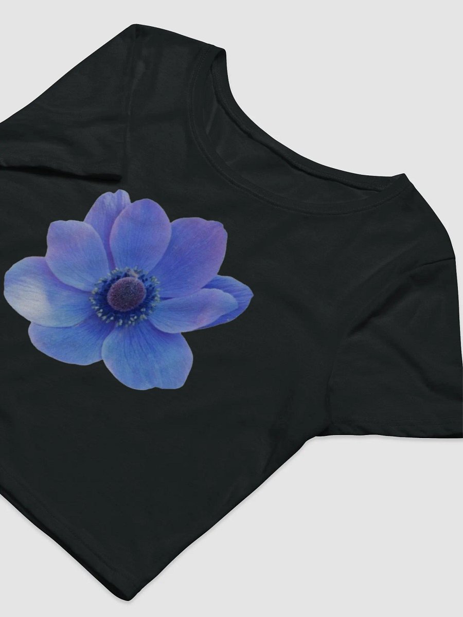 Blue Petal Symphony Crop Tee product image (10)