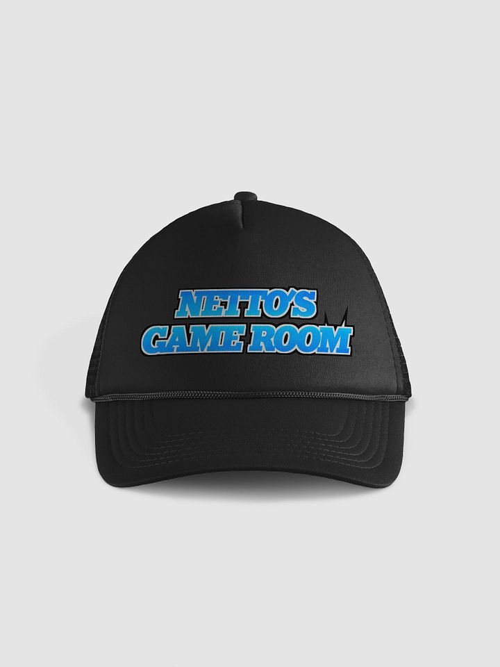 Nettos Game Room Cap - Valucap Foam (Black) product image (1)