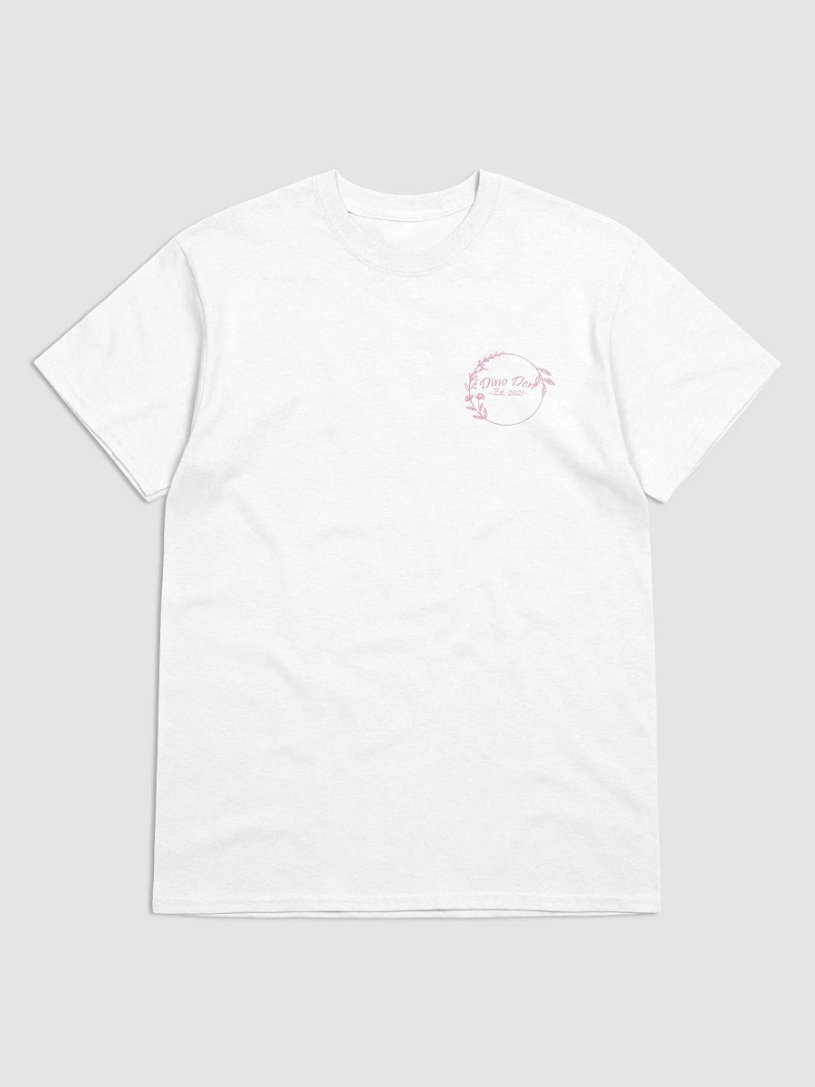 White and Pink Dino Den Tee product image (1)