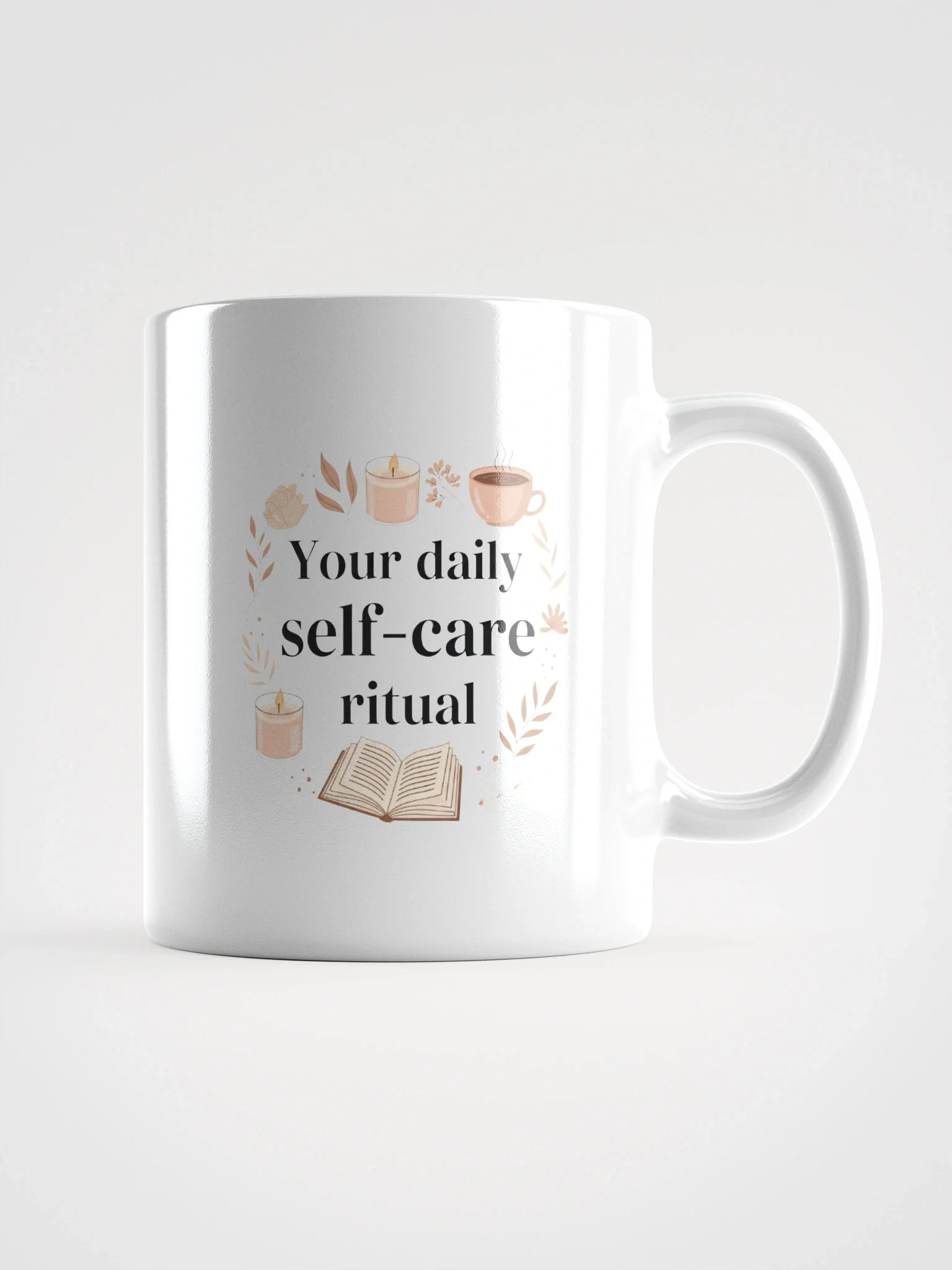 Your Daily Self-Care Ritual Mug – Start Every Morning with Mindfulness & Motivation product image (2)