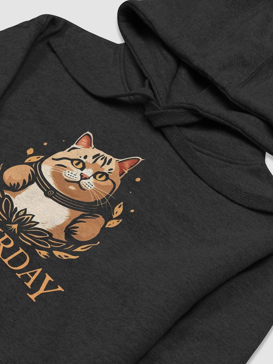 Caturday Hoodie - Big Orange Kitty - Stable Diffusion product image (3)