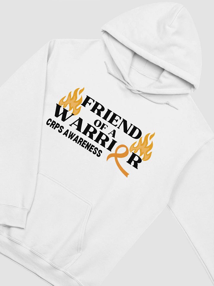 FRIEND of a Warrior CRPS Awareness Hoodie- Black Print product image (2)