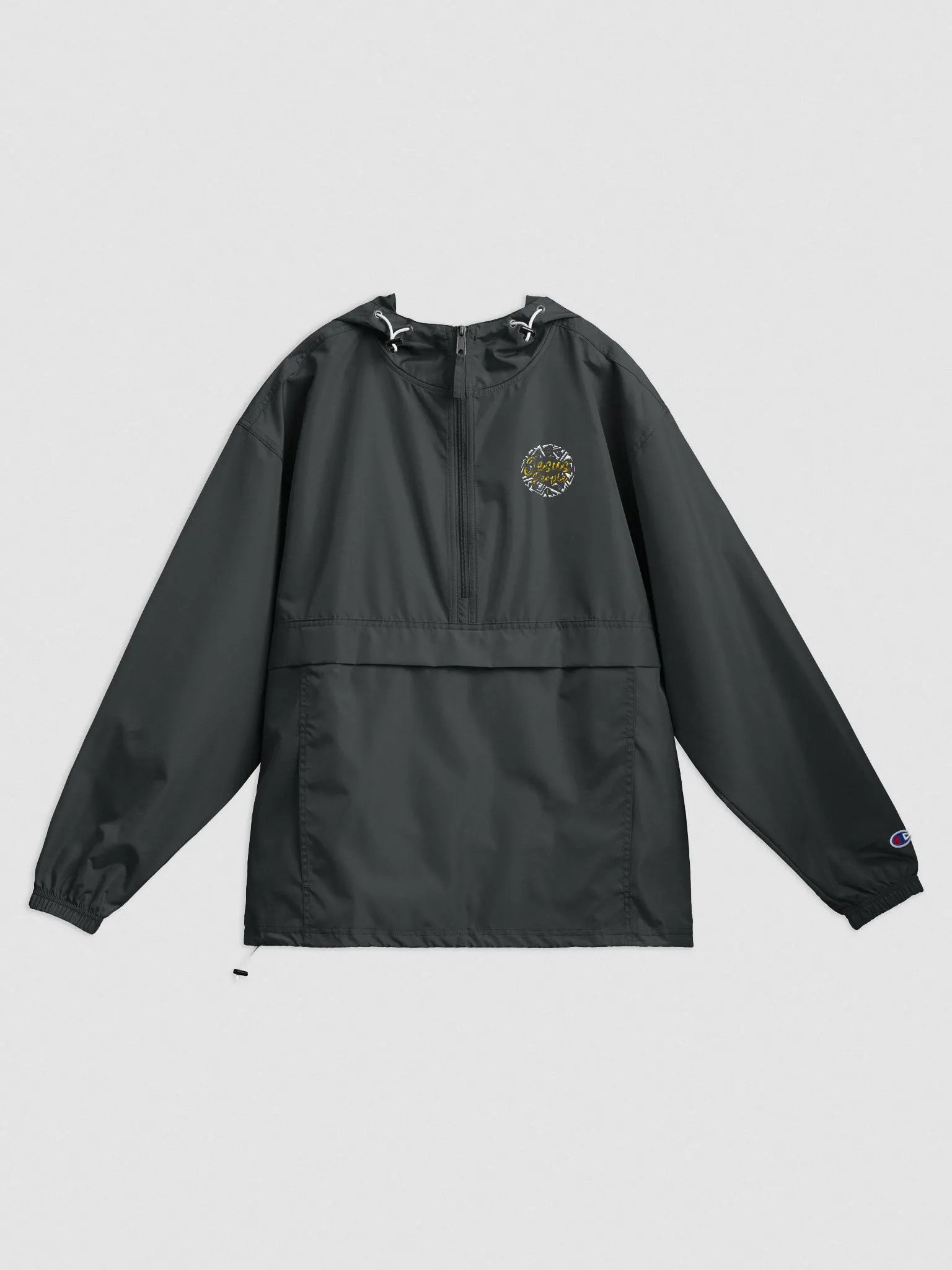 JESUS PEOPLE Yellow Cursive Logo Jacket product image (1)