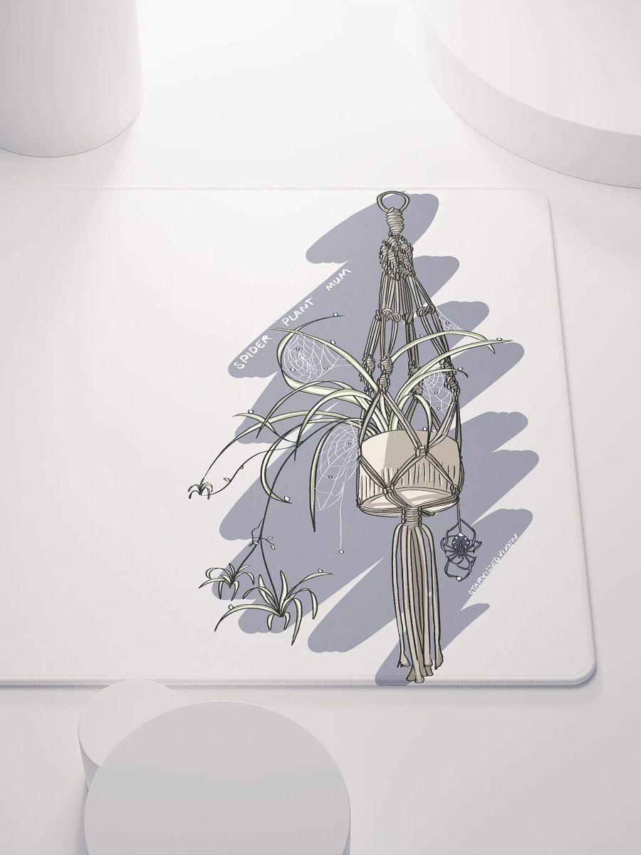 Spider Plant Mum Gaming Mousepad product image (9)