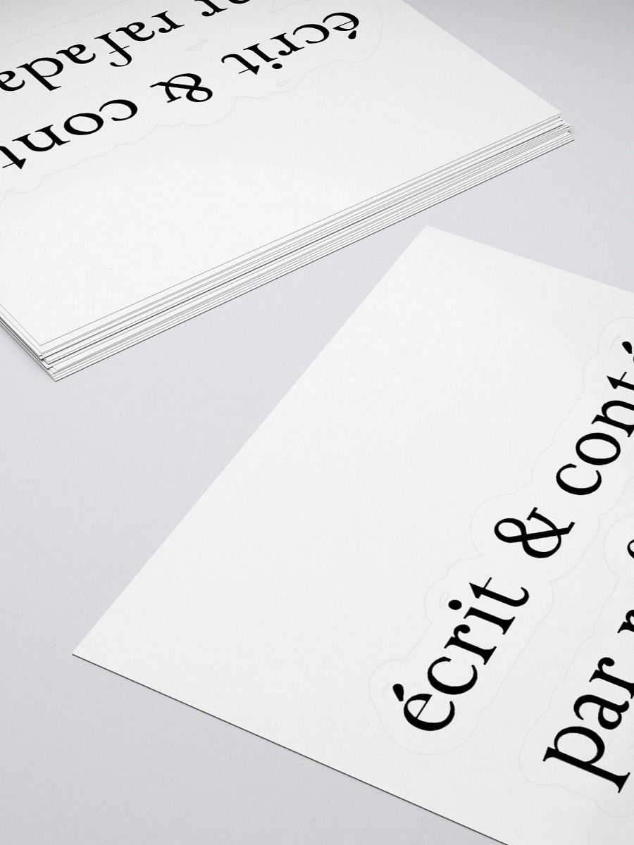 Stickers "écrit & conté par rafadam." product image (11)