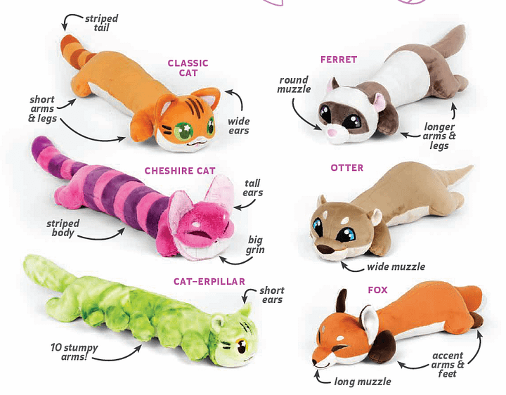 Custom Long Cuddle Plush (Pre-Order) product image (1)