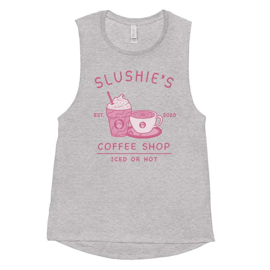 Slushie's Coffee Shop (Pink) | Women's Muscle Tank product image (11)