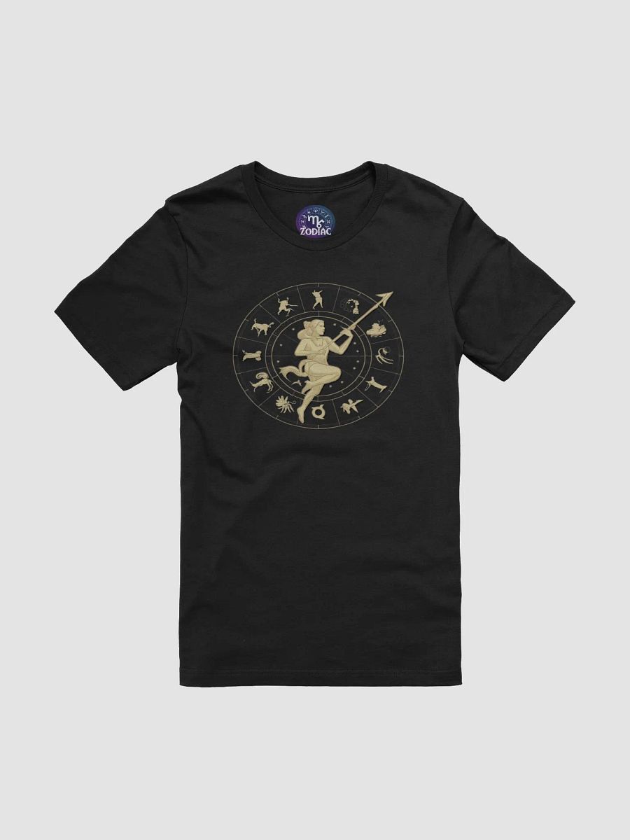 Sagittarius Zodiac Unisex Supersoft T-Shirt with Celestial Archer Design product image (3)