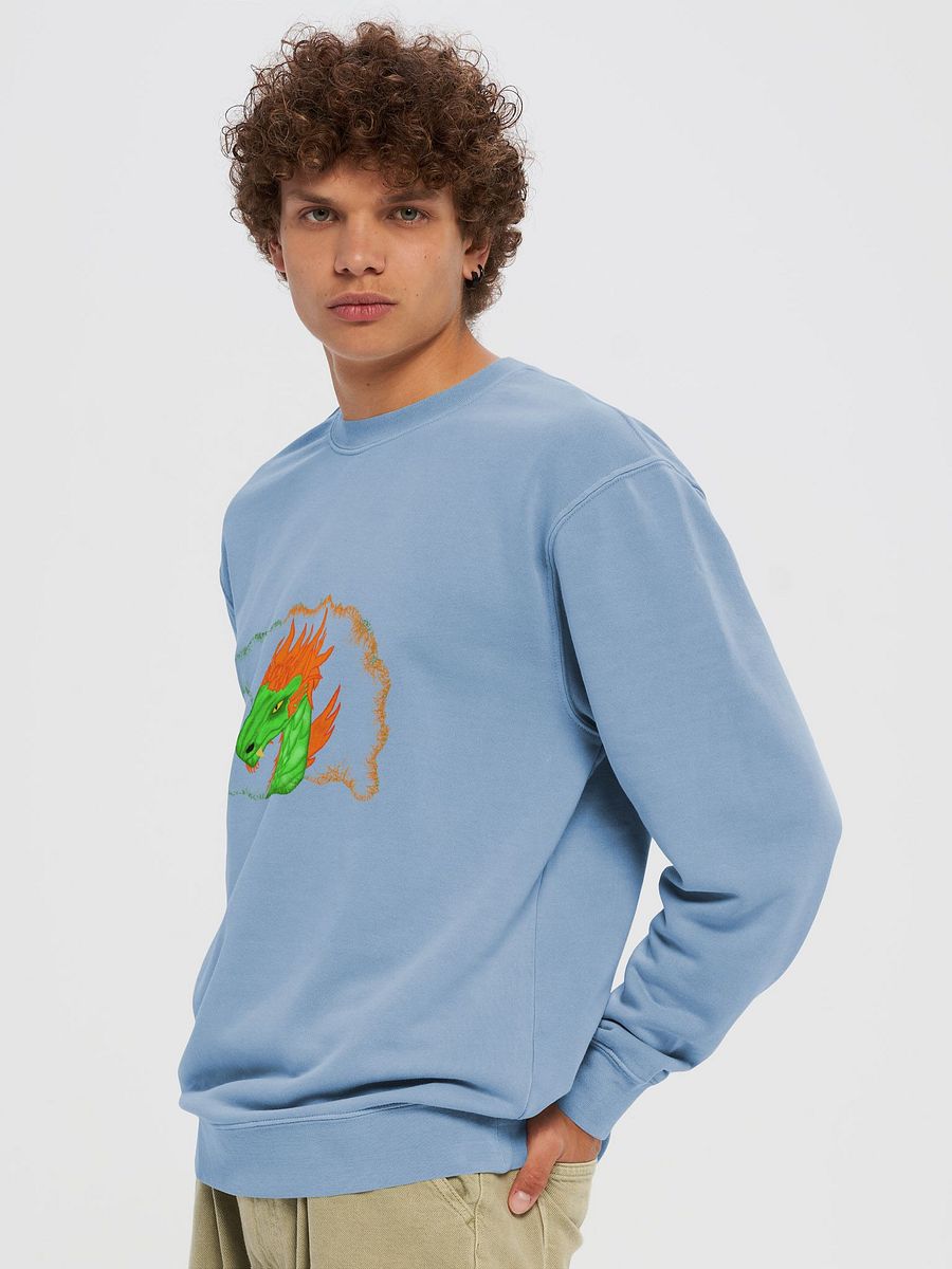 Flaming Dragon Unisex Sweatshirt product image (5)