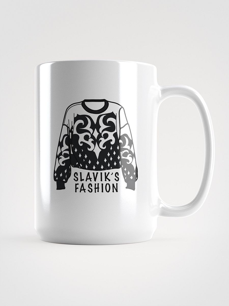 Slavik’s Fashion Sweater White Mug product image (1)