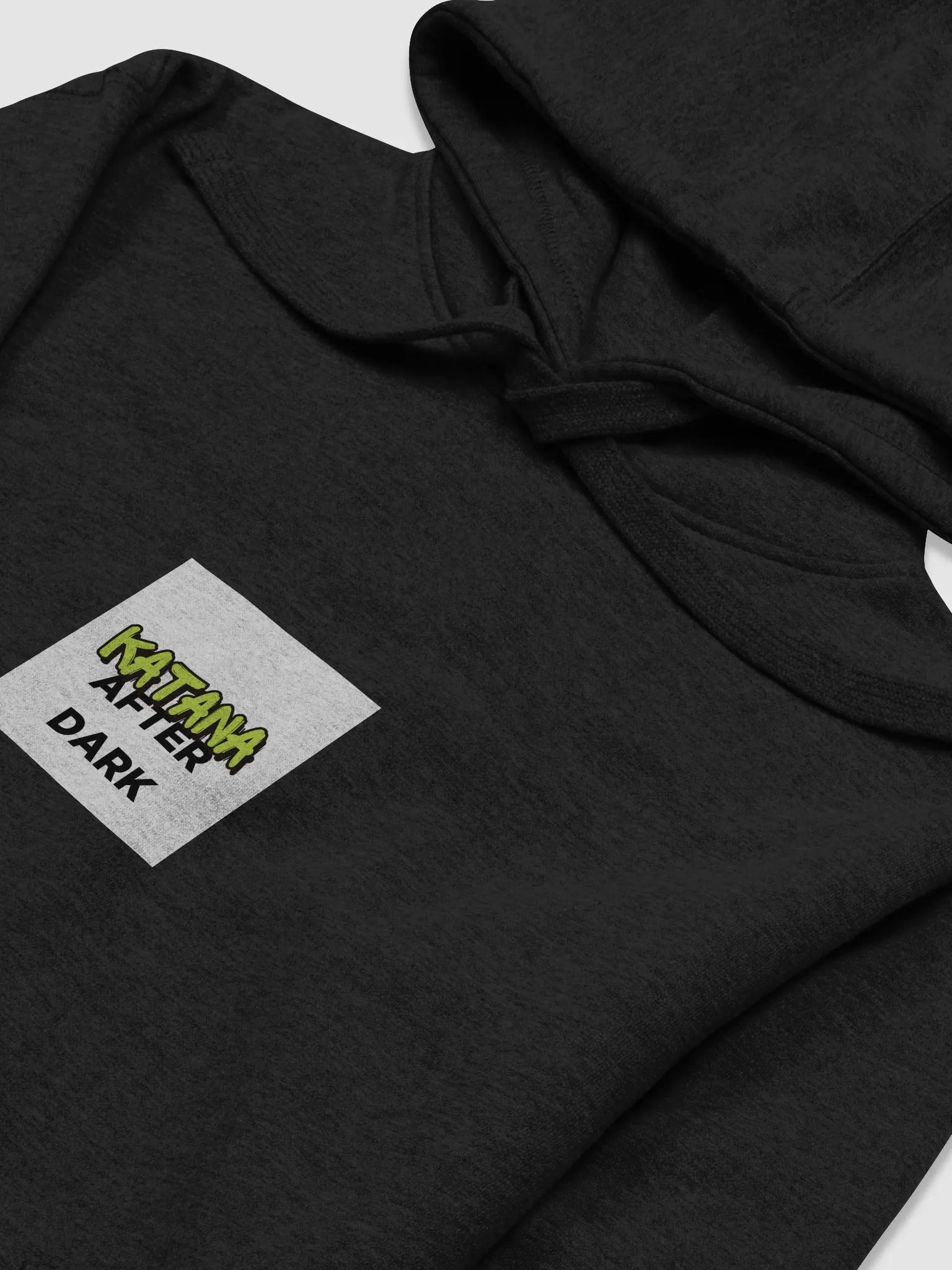 KatanaAfterDark Green Name Logo Hoodie product image (3)