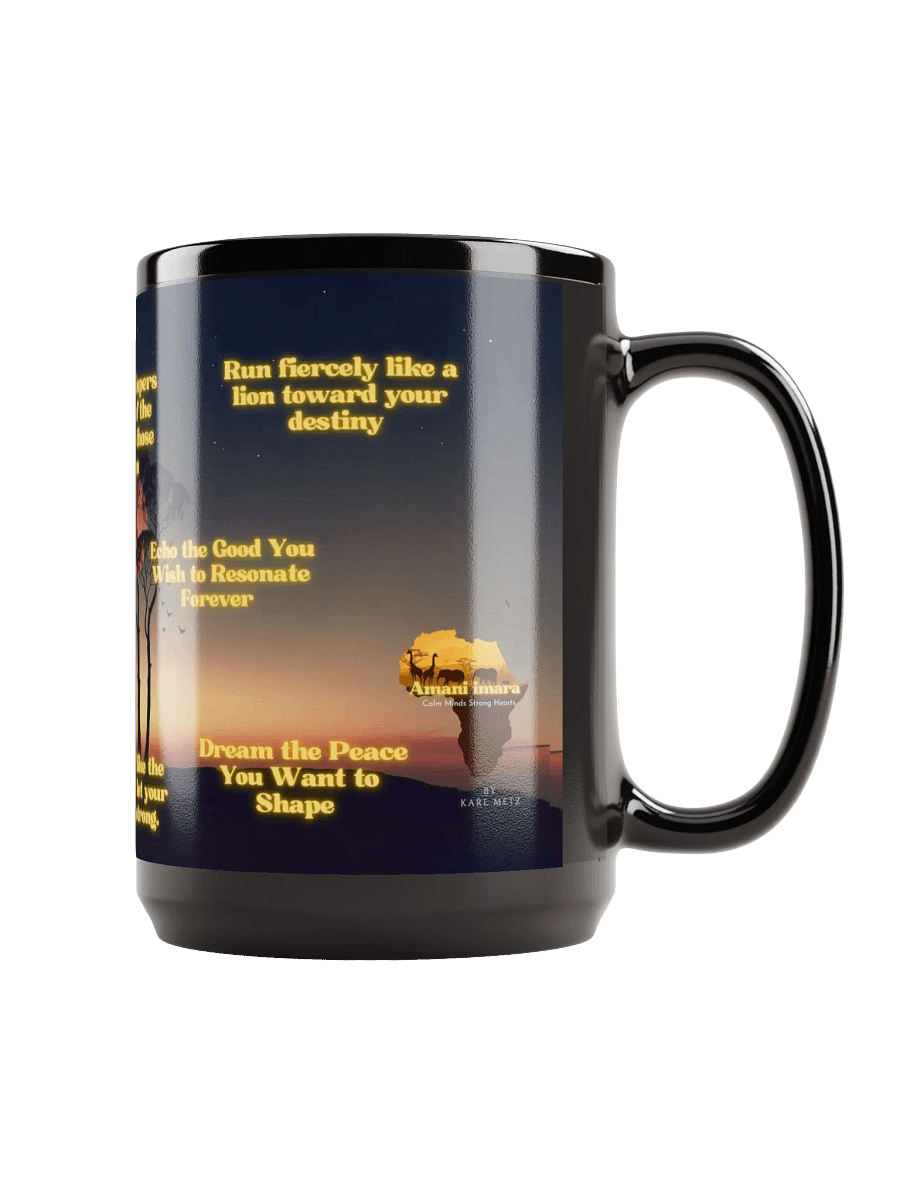 Amani imara African Positive Vibes Mug product image (1)