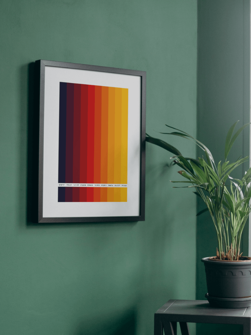 COLOR PALETTE 002 • WALLART DECOR product image (3)
